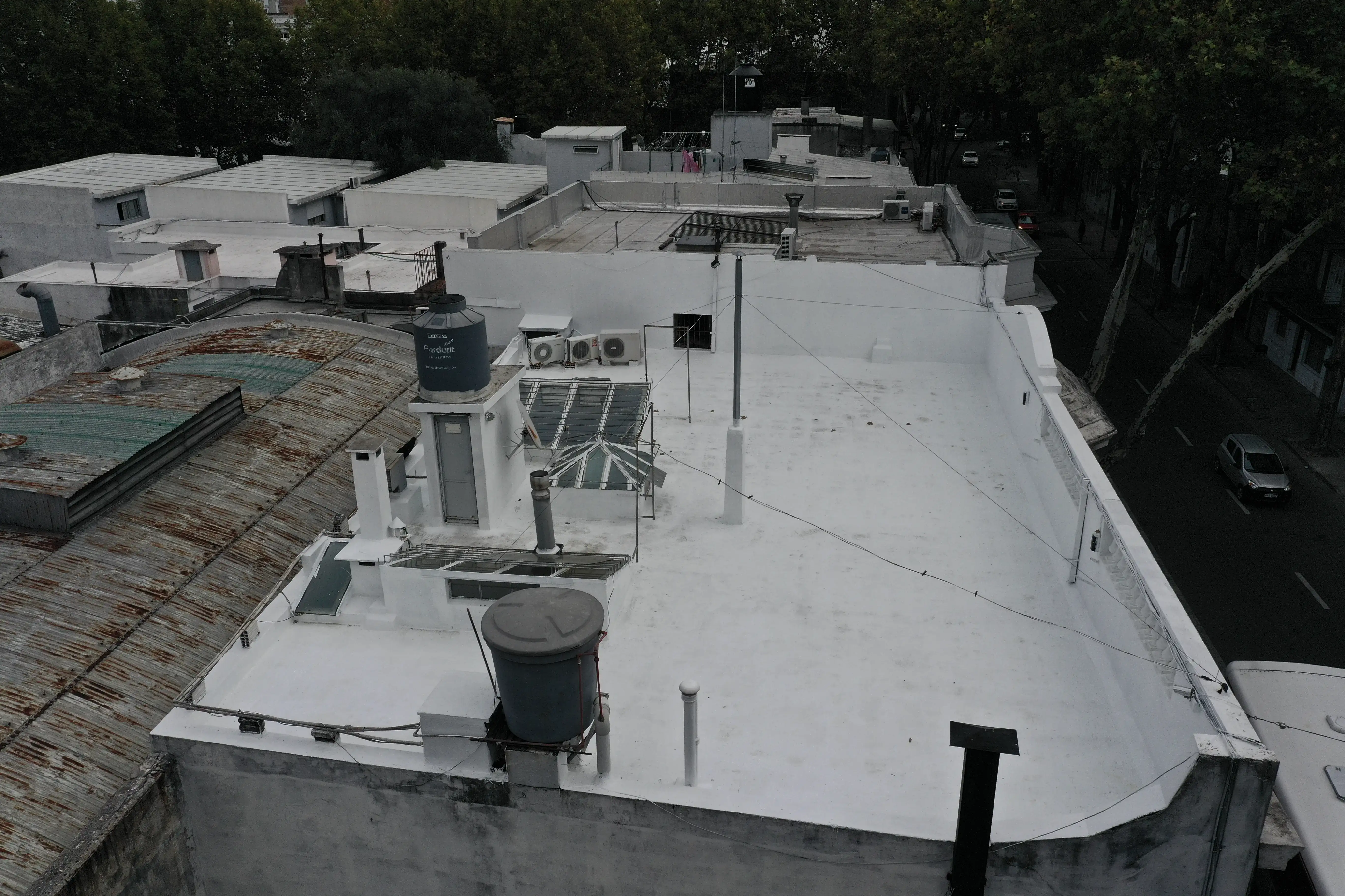 Después - Techo residencial