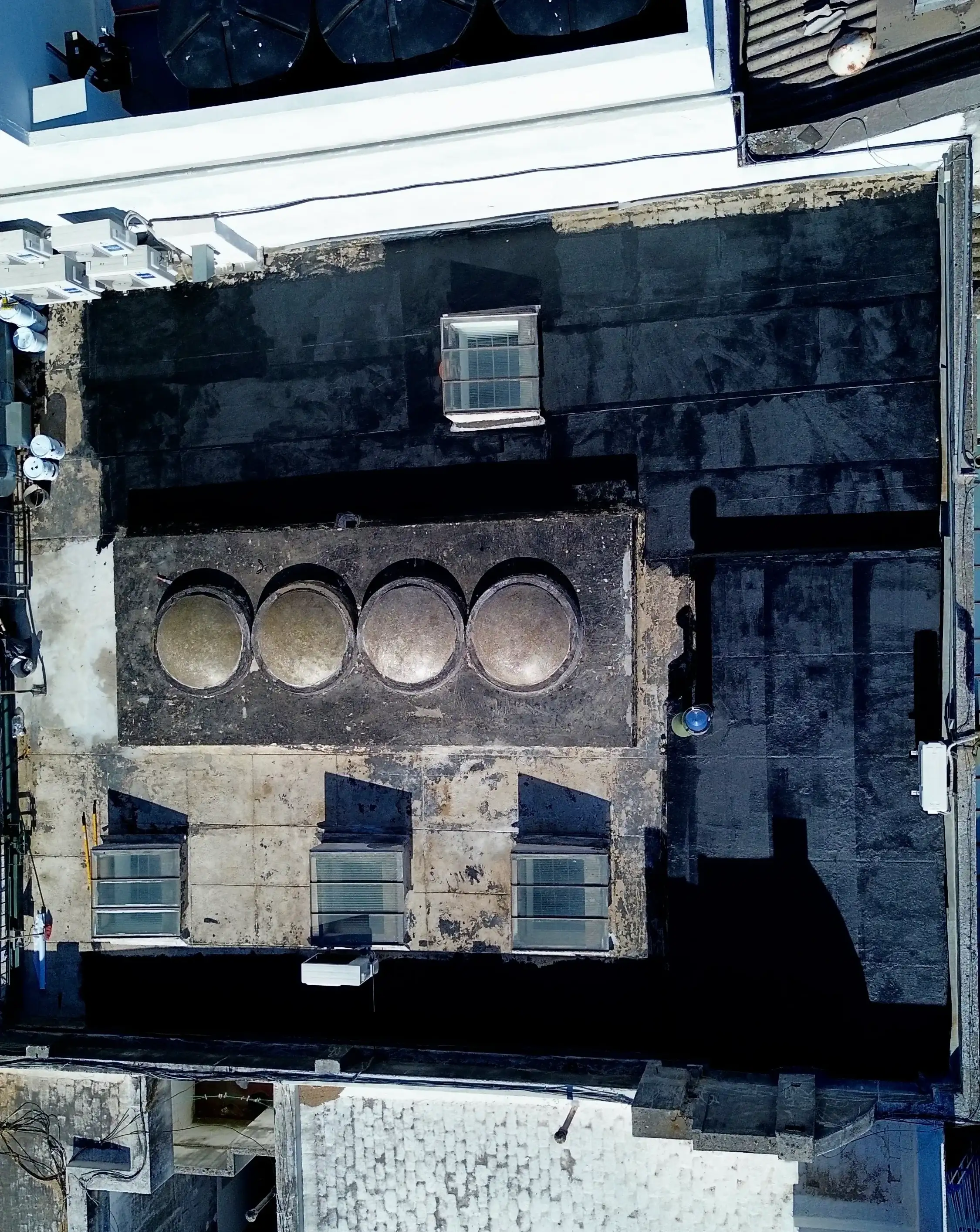 Techo residencial - antes