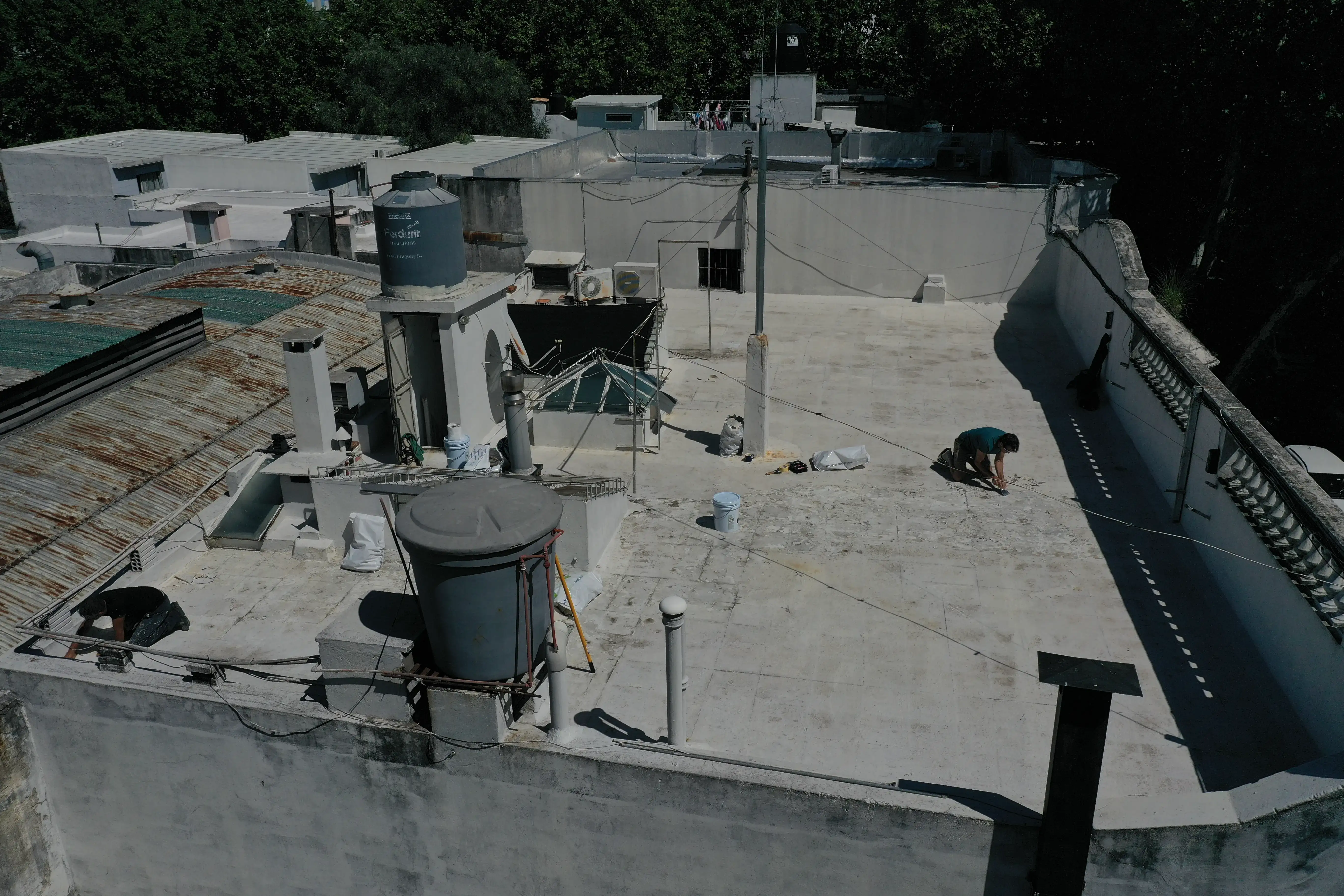 Antes - Techo residencial